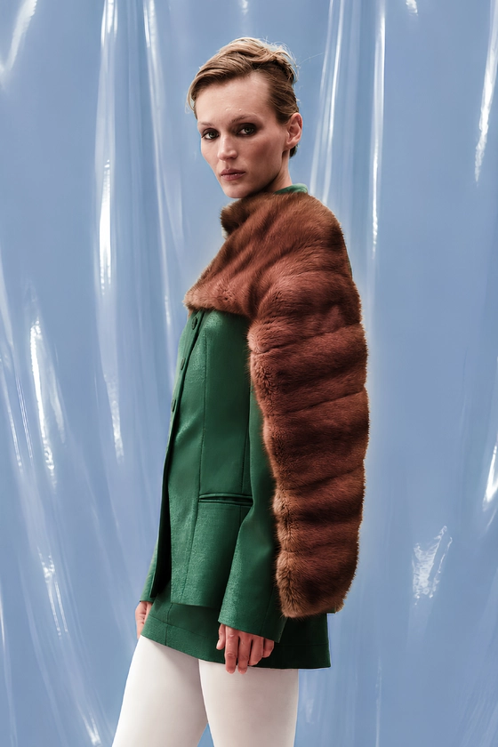 Vintage mink scarf - photo 3