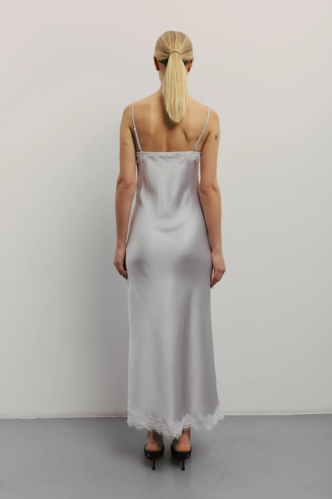 Сукня максі з мереживом